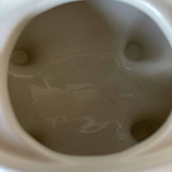 Rae Dunn Ceramic Pig Out White Pig Container Canister with Lid Brand New - Picture 7 of 10